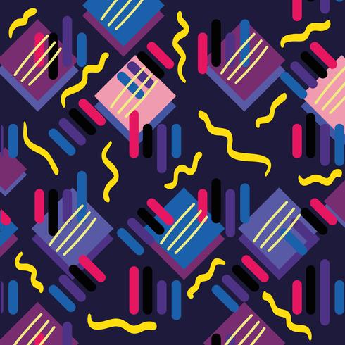 color geometric figure background design vector