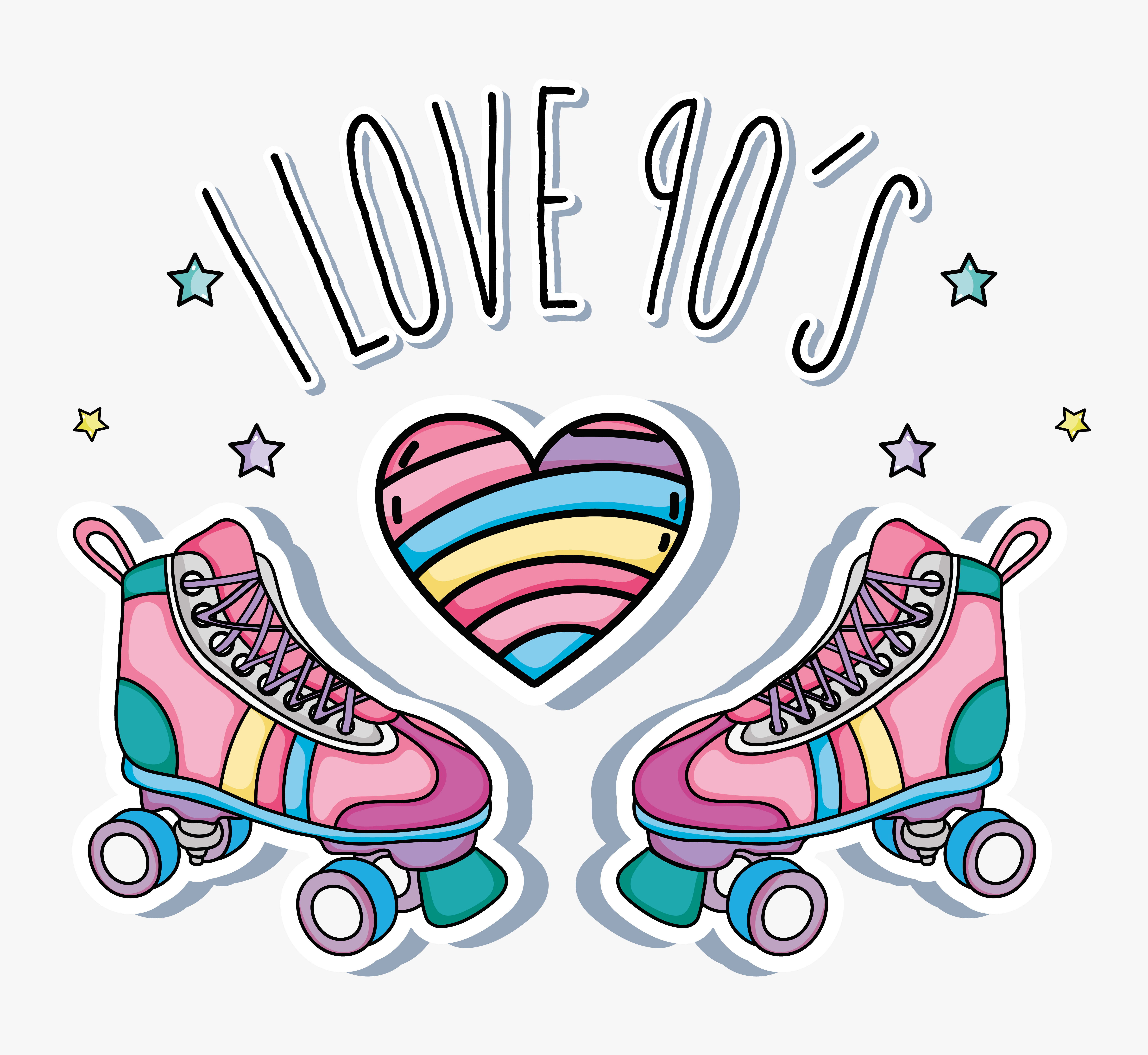 Download I love 90s cartoons - Download Free Vectors, Clipart ...