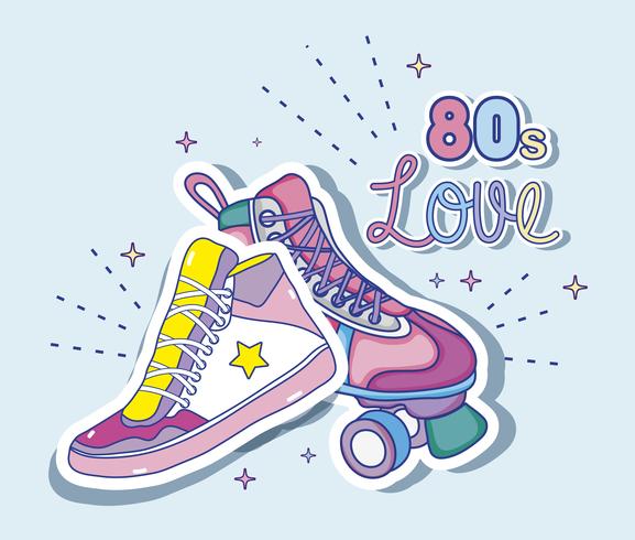 I love 80s cartoons vector