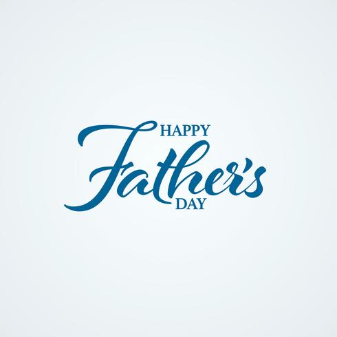 Happy Fathers Day calligraphy