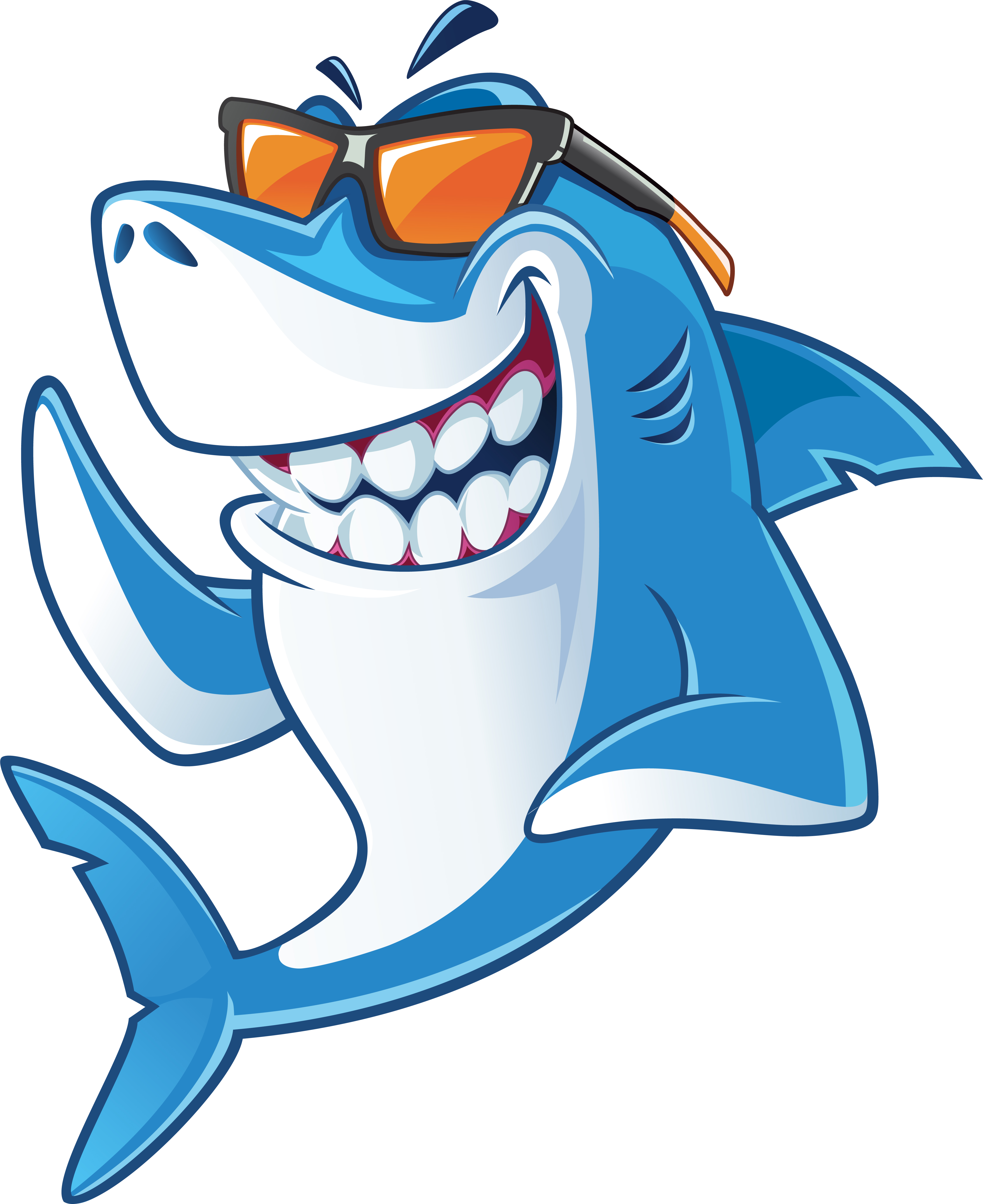 Download Shark with sunglasses 638356 - Download Free Vectors ...