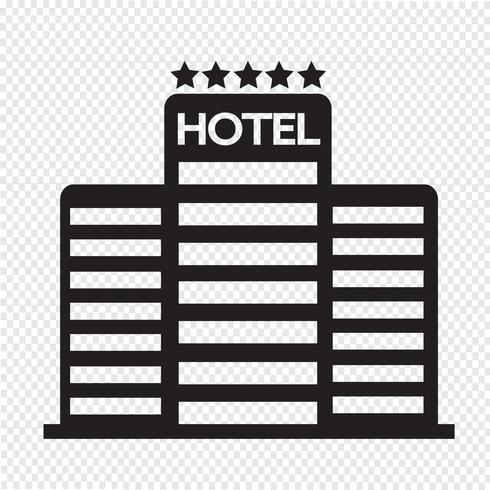 Five Star Hotel Icon vector