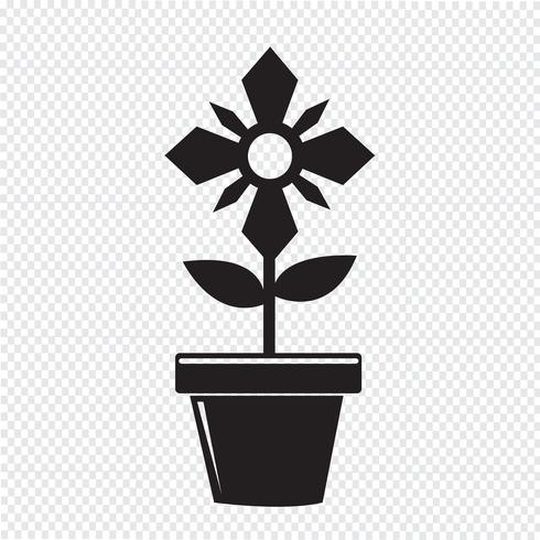 Flower Pot Icon