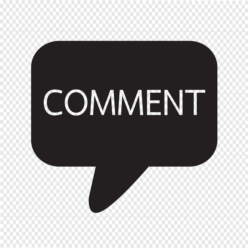 comments icon sign Illustration 638738 Vector Art at Vecteezy