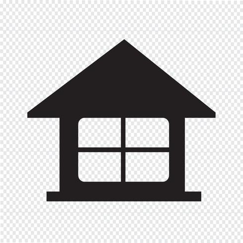 Real estate house icon 638764 Vector Art at Vecteezy