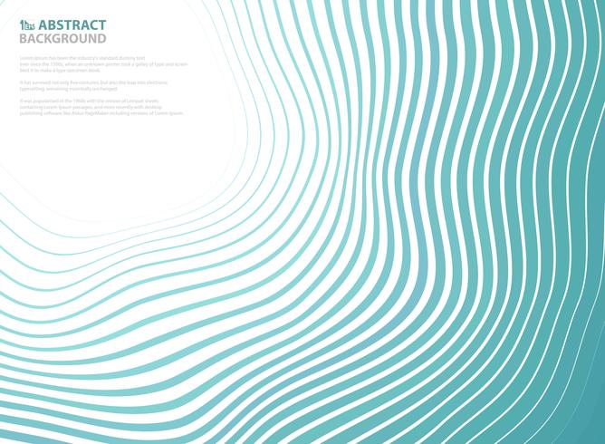 Abstract sea waves pattern circle of cover presentation background. You can use for ad, poster, cover design, travelling campaign, annual report.  vector