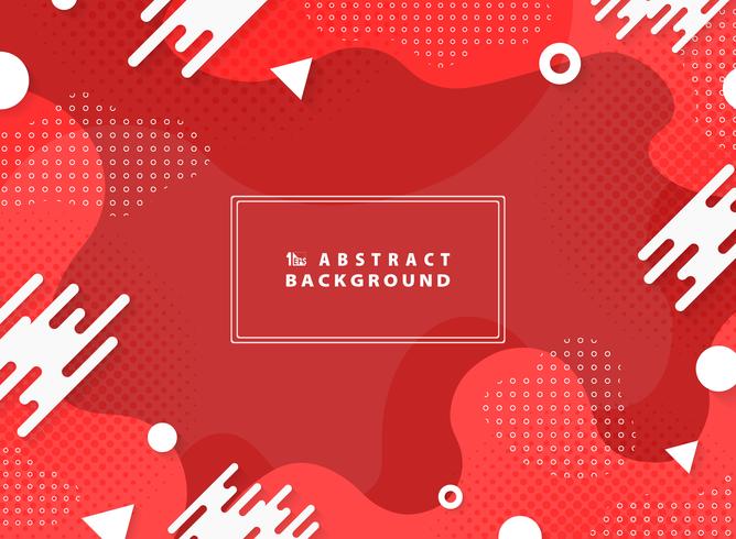 Abstract living coral vector design geometric element background. illustration vector eps10