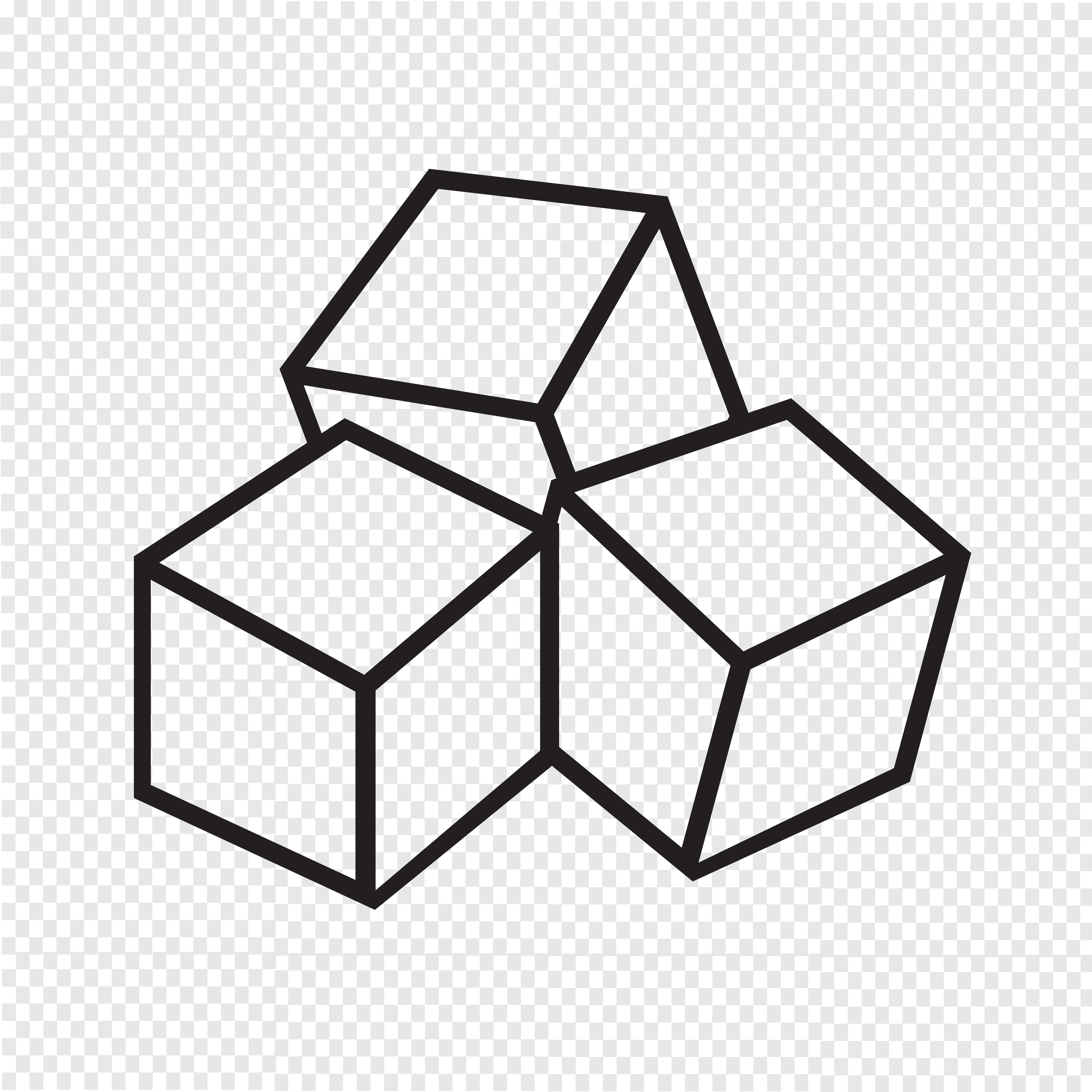 Sugar cubes icon 638906 Vector Art at Vecteezy