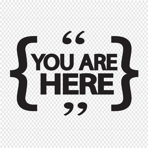 You are here icon 639038 Vector Art at Vecteezy