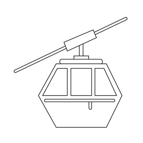 icono de cable símbolo signo vector