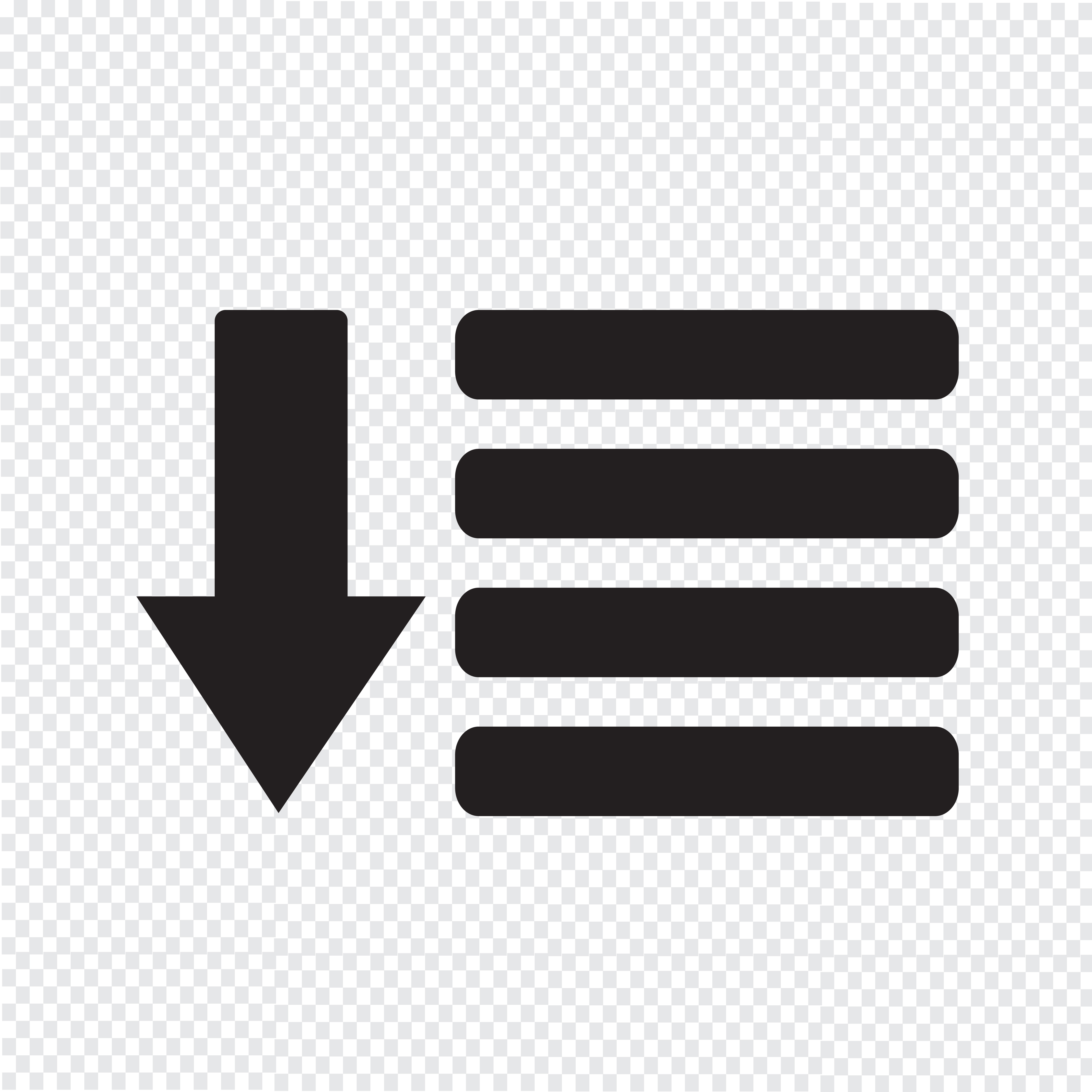 Download Menu Icon symbol sign - Download Free Vectors, Clipart Graphics & Vector Art