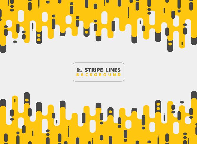 Abstract yellow black stripe line pattern modern design combination background. You can use for ad, poster, print, template, booklet, flyer, artwork.  vector