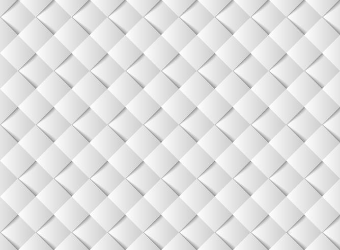 Abstract white paper cut square pattern design. illustration vector eps10