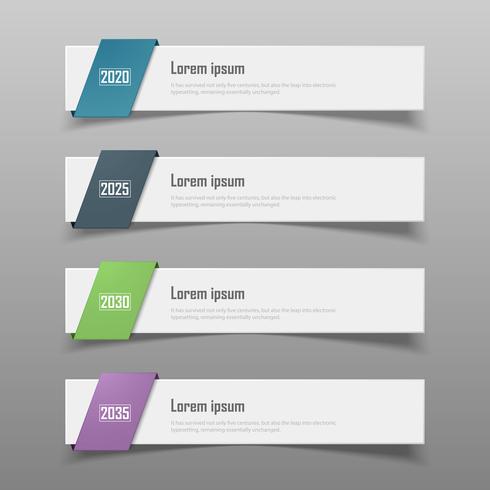 Abstract vector template design for copy space. You can use for infographic artwork, element design, template decoration.