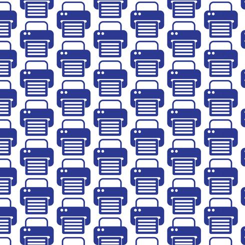 Pattern background fax web icon vector