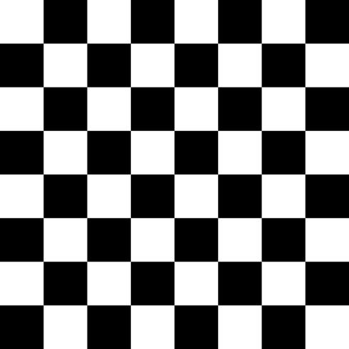 Checker Pattern Black White vector