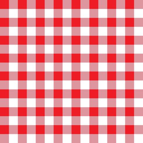 Red and Pink Plaid Fabric Pattern vector