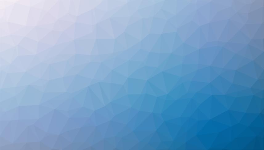 Light blue triangulated background texture vector