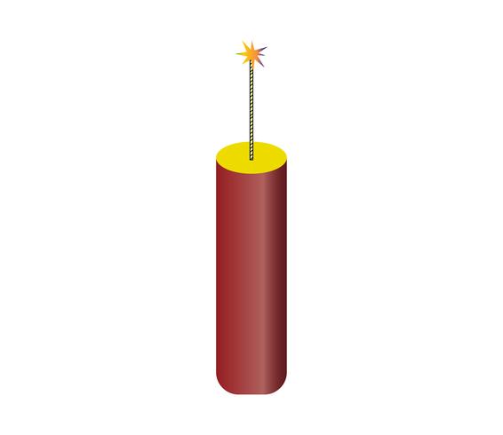 Dynamite stick vector