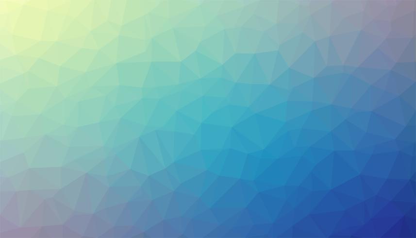 Blue triangulated background texture vector