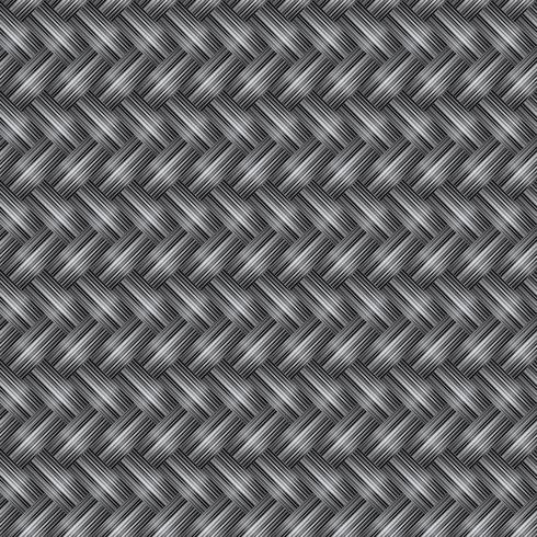 Golden Wicker Seamless Pattern Vector