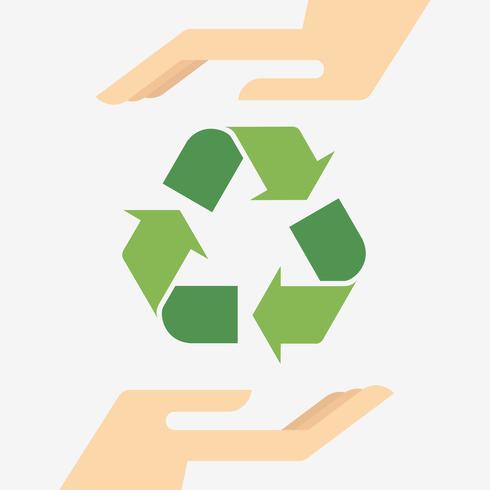 Recycle vector illustration