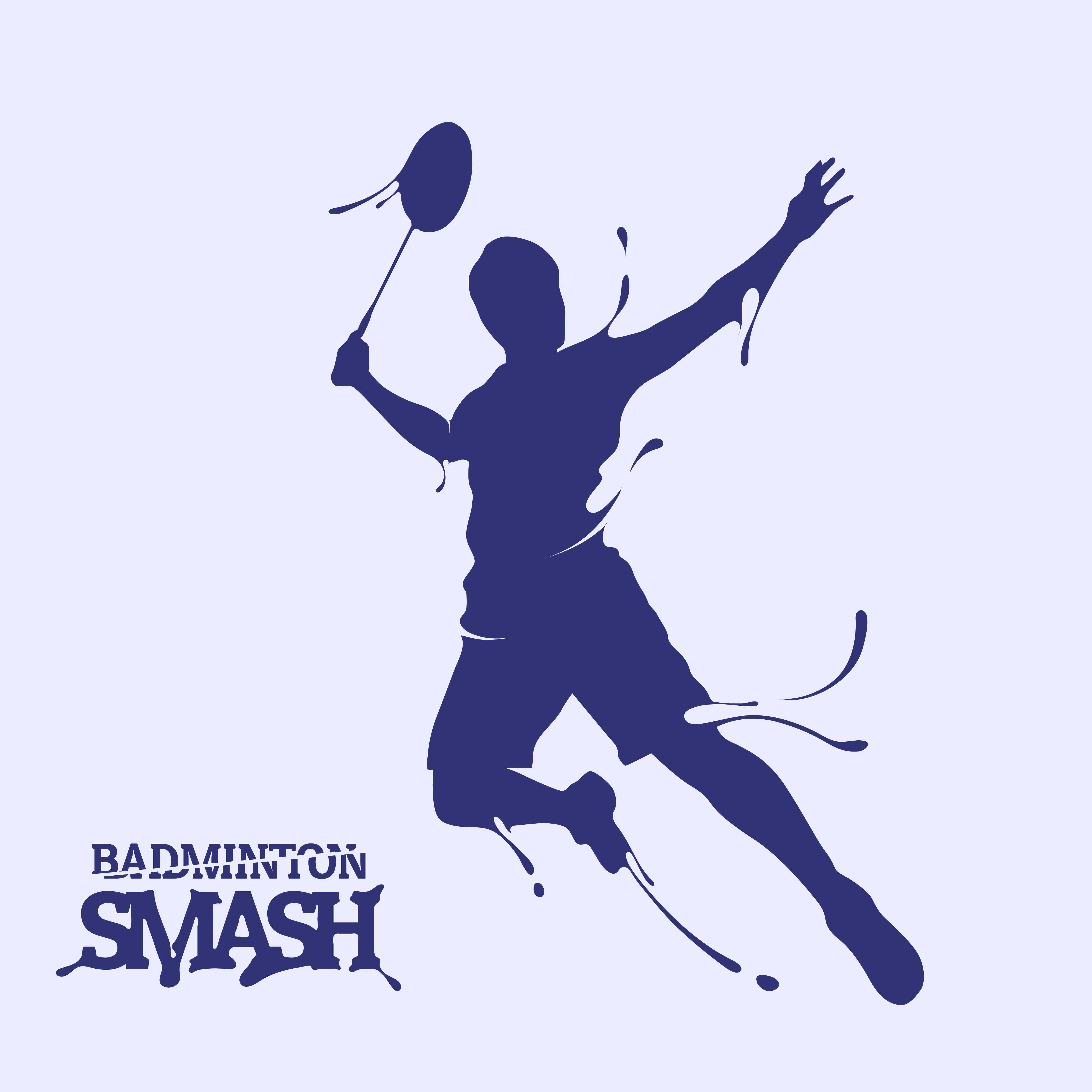 Badminton Smash Free Vector Art 13 Free Downloads