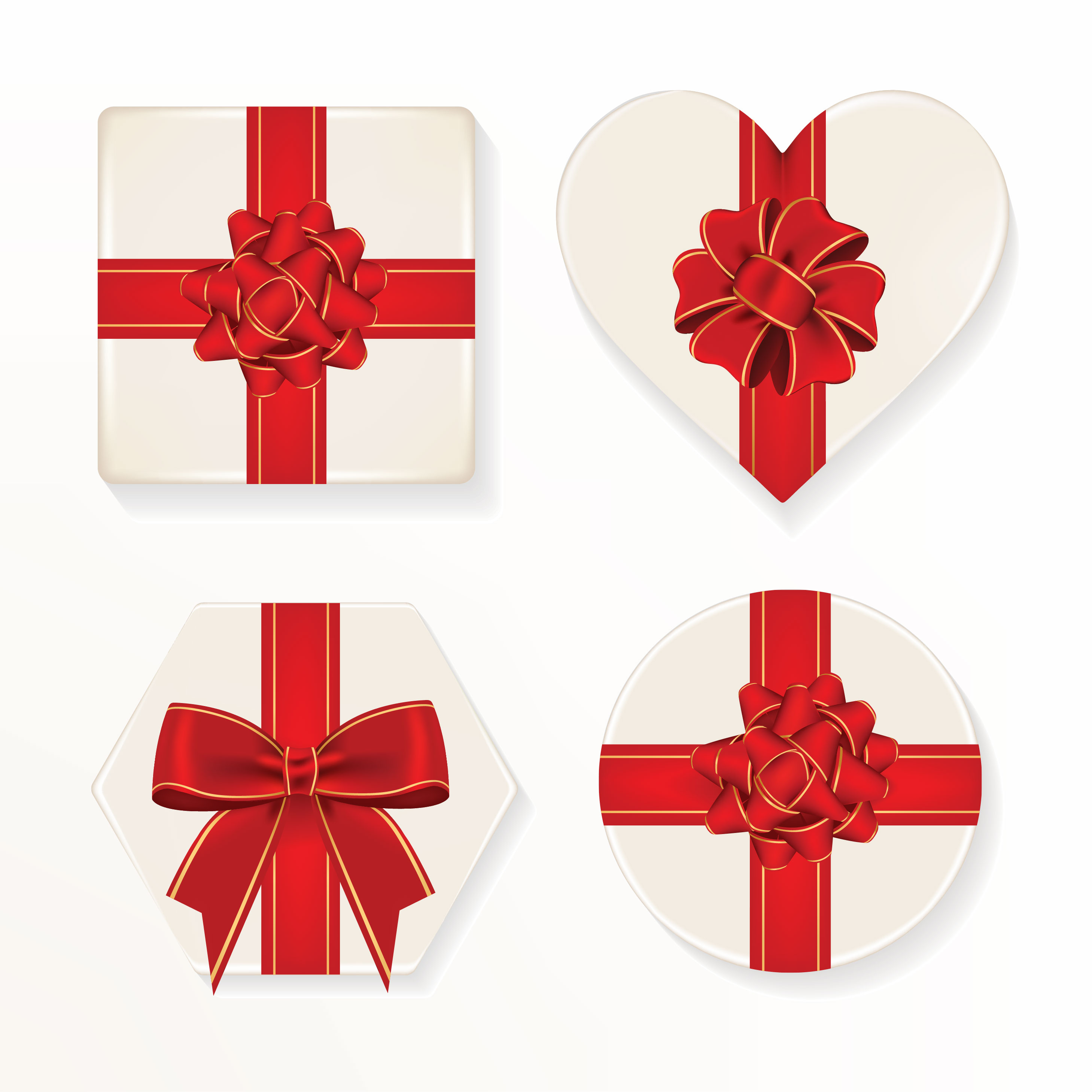 Download Christmas Gift Box Vector Pack - Download Free Vectors ...