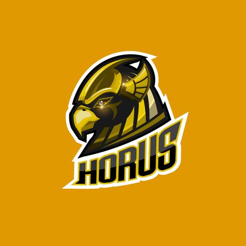 horus esport logo vector