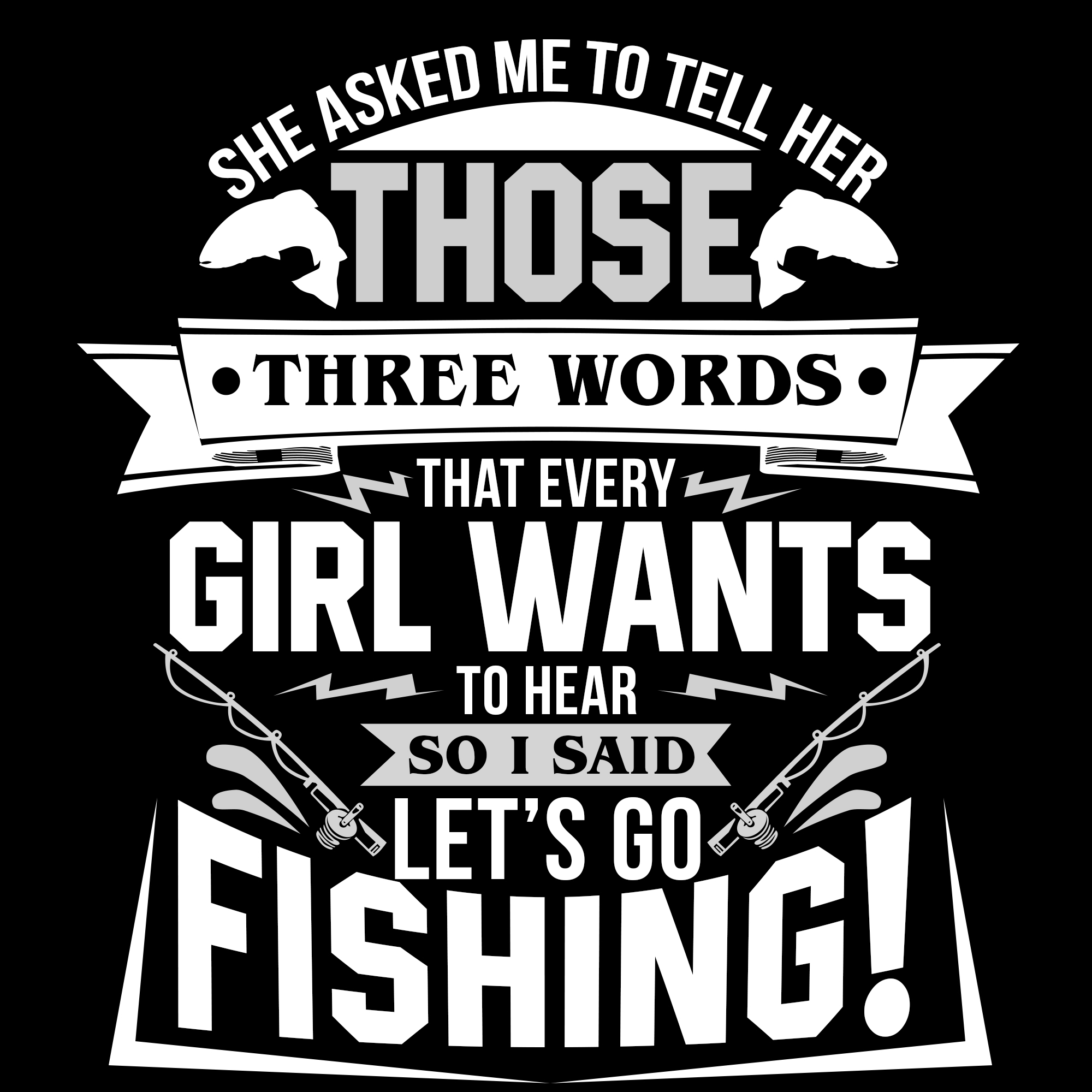 Download Fishing Quote Design - Download Free Vectors, Clipart ...