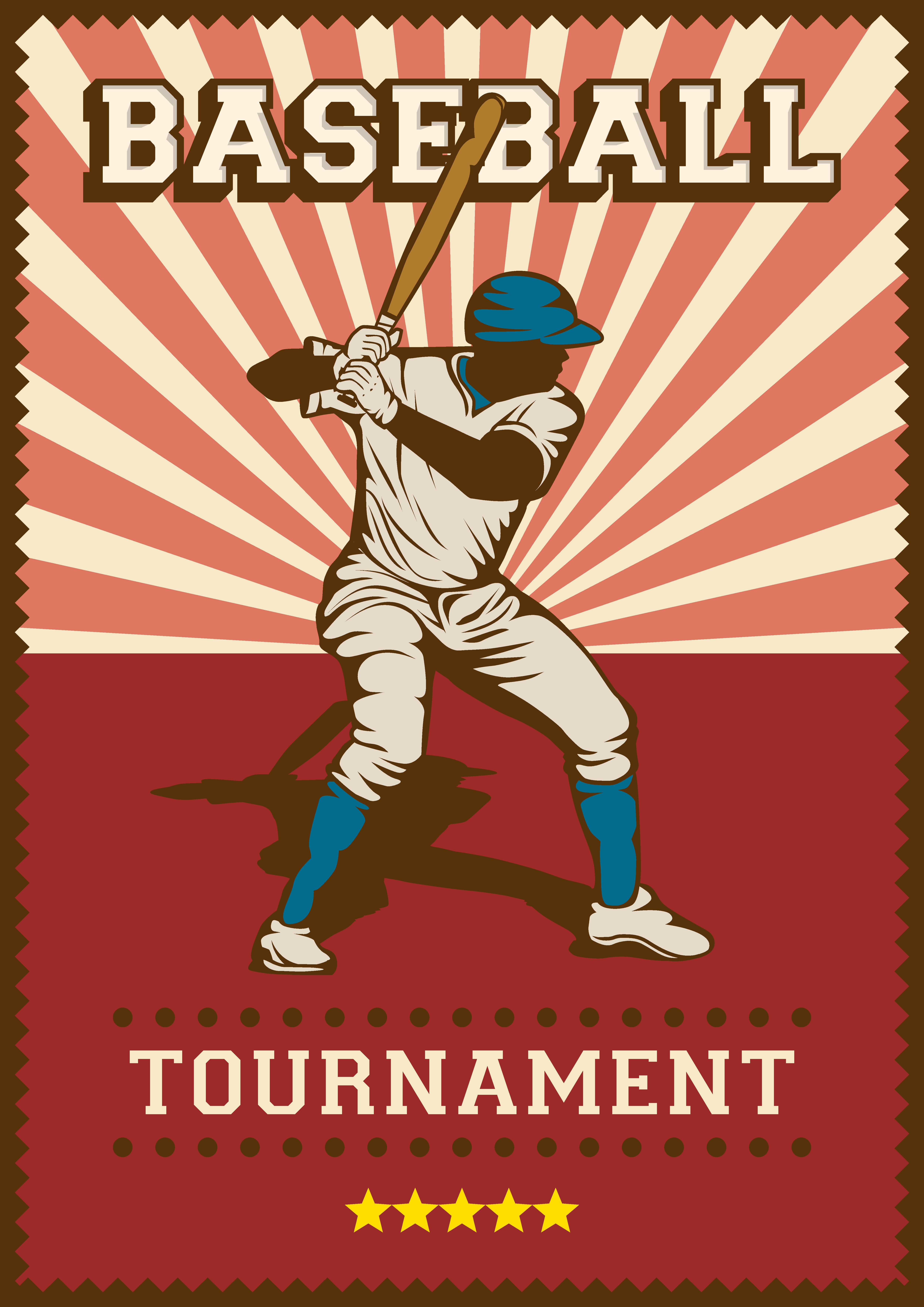 Baseball Sport Retro Pop Art Poster Signage 640858 Vector Art at Vecteezy