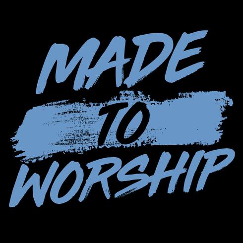 Made To Worship vector