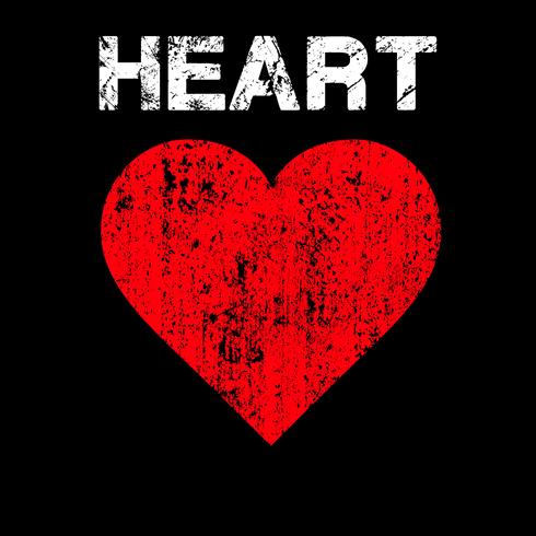 Distressed Heart Vector