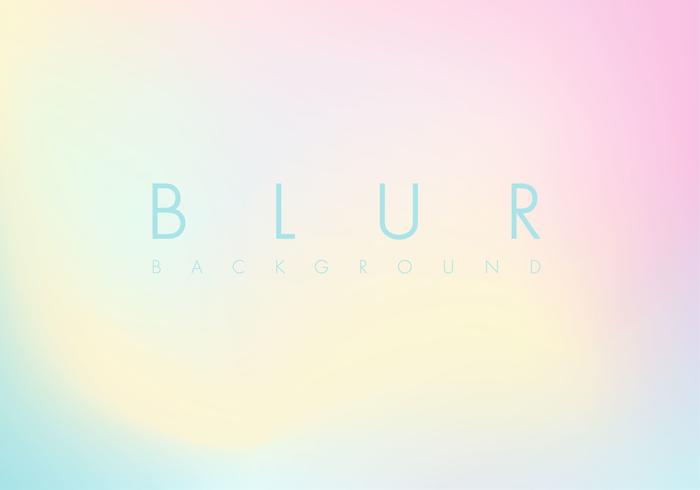 Abstract Blur Vector Design