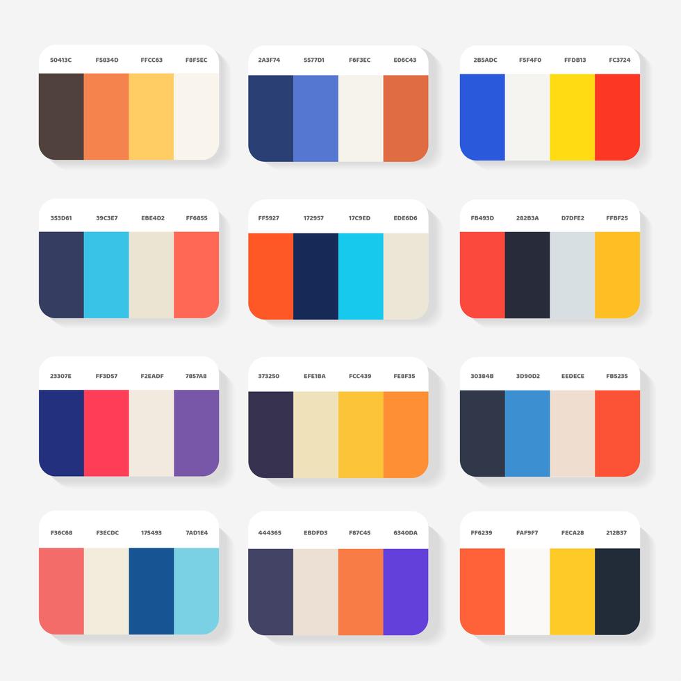 Website color palette ideas 641263 vector art at vecteezy