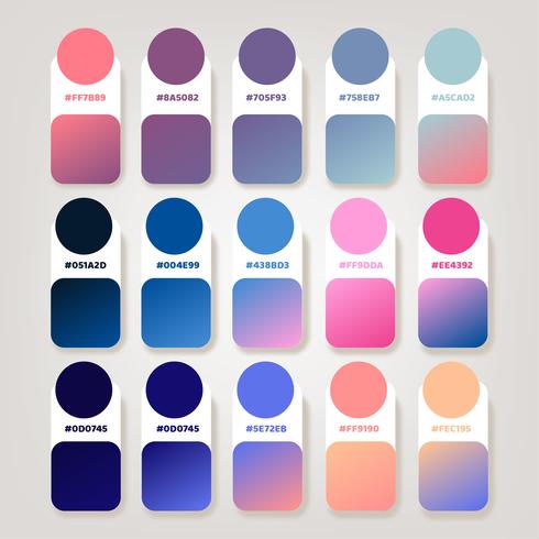 Gradient Composition Ideas Vector Pack