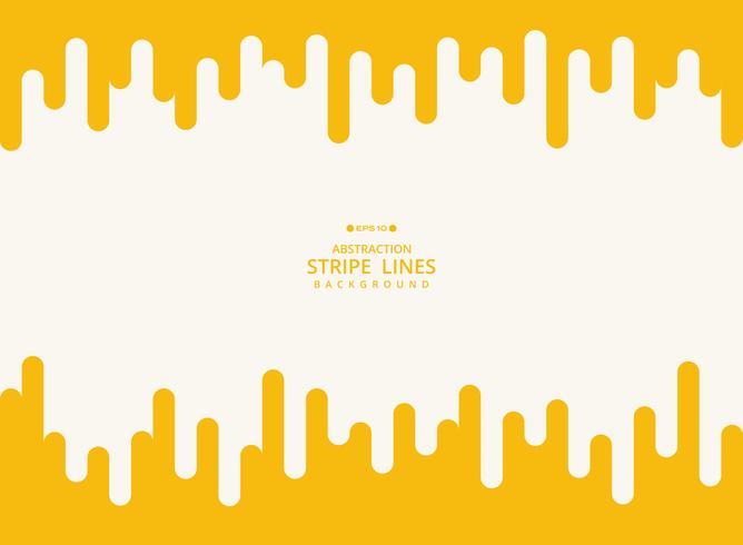 Abstract modern background of yellow stripe line geometric pattern.  vector