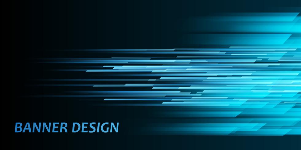 Motion effect banner  vector