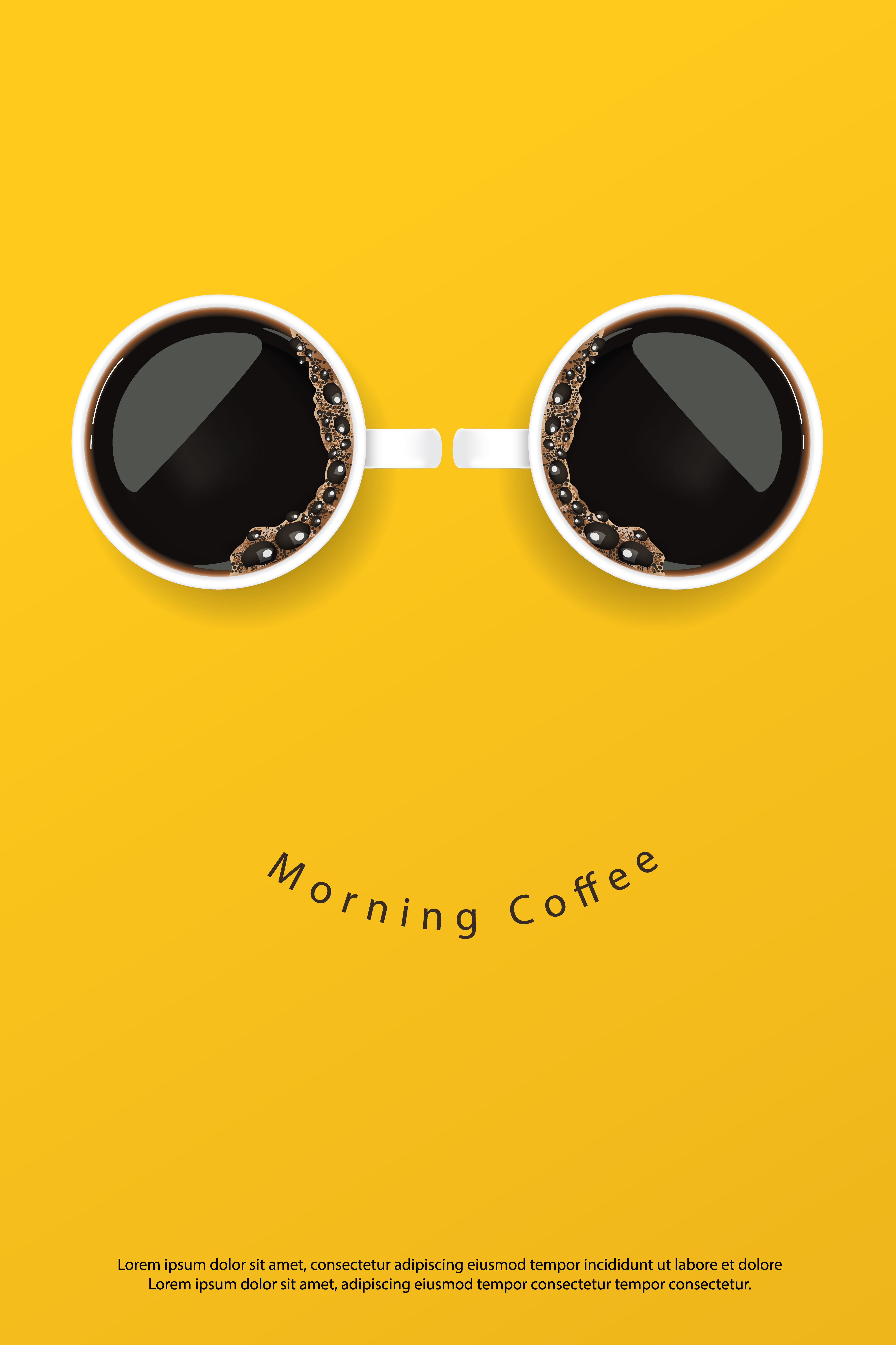 Coffee Poster Advertisement Flayers Vector Illustration 641485 Vector