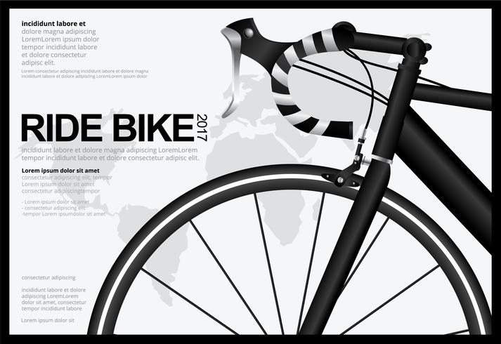 Cycling Poster Design Template Vector Illustration