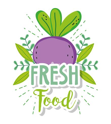 Farm fresh cartoons vector