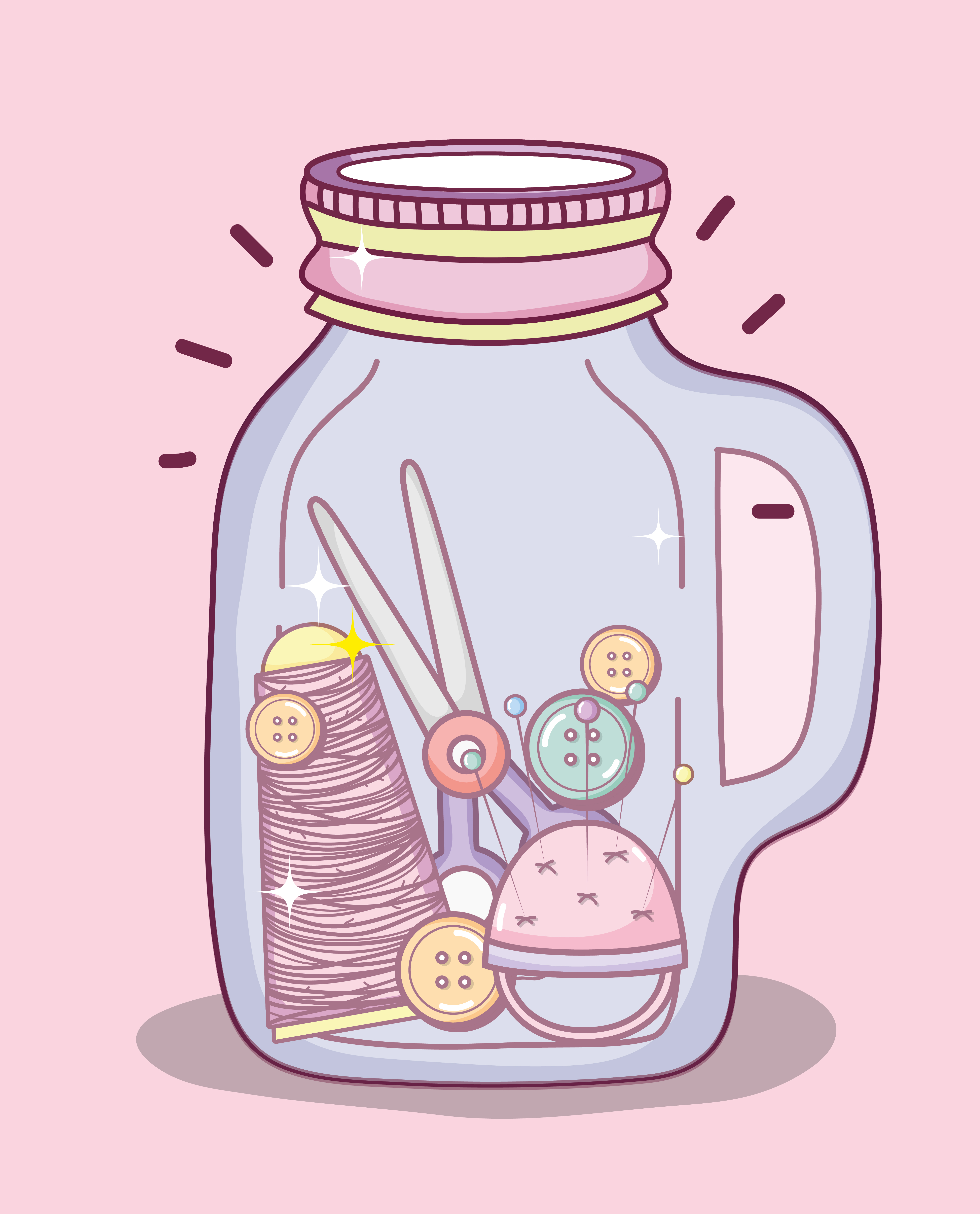 Do it yourself crafts concept 641855 Vector Art at Vecteezy