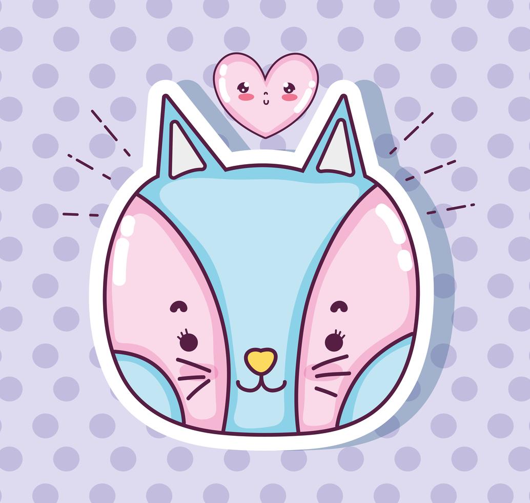 Cute cat cartoon 641996 Vector Art at Vecteezy