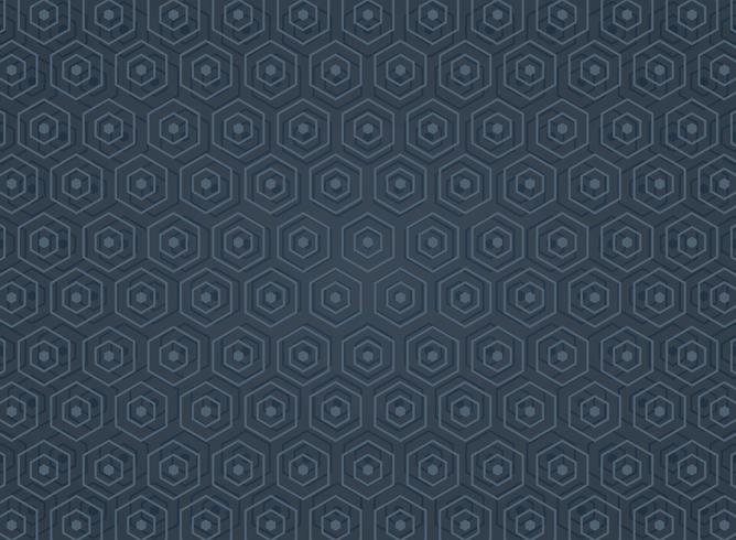 Abstract of geometric pentagonal pattern of dimension background. vector