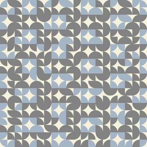 Abstract geometric circle pattern color background retro.  vector