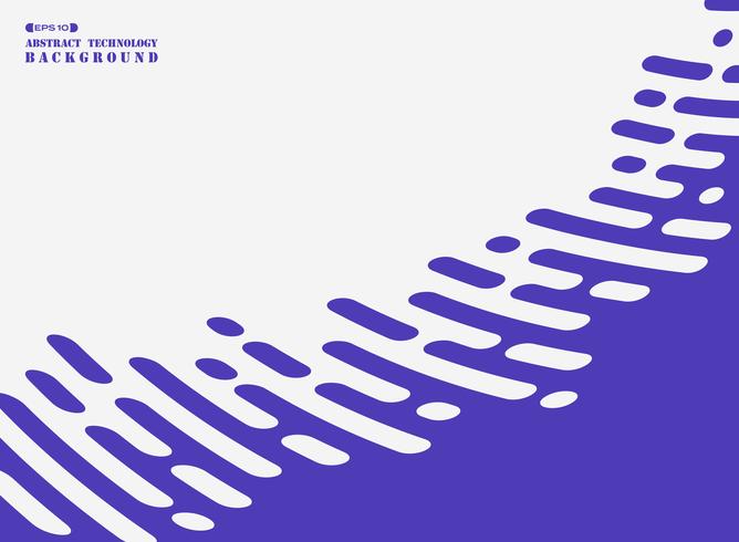 Abstract stripe line of purple on white background.  vector