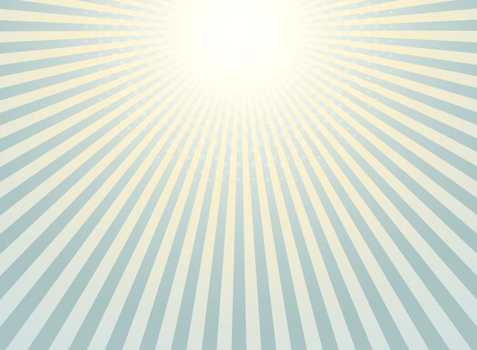 Abstract sunburst background vintage of halftone pattern design. vector