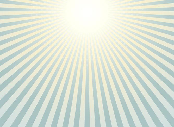 Abstract sunburst background vintage of halftone pattern design. vector