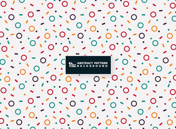 Abstract Colorful Geometric Pattern Design Of Modern Elements
