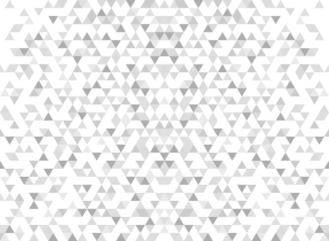 Abstract modern triangle pattern gradient gray background.  vector